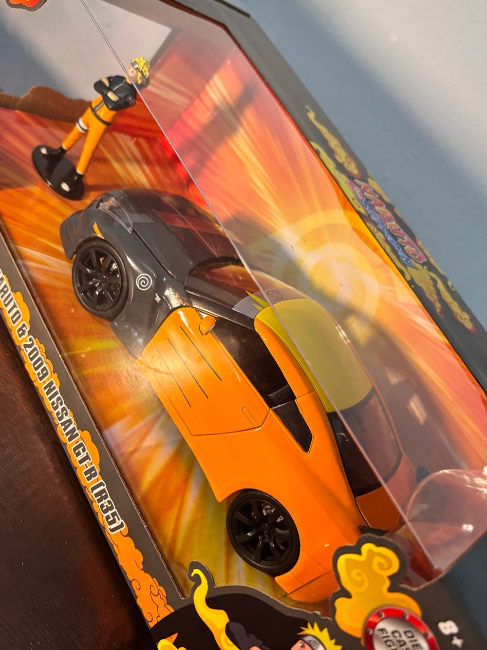 Naruto x 2009 Nissan GT-R (R35) Jada Die-Cast Collectible Car + Figure - Picture 6 of 11